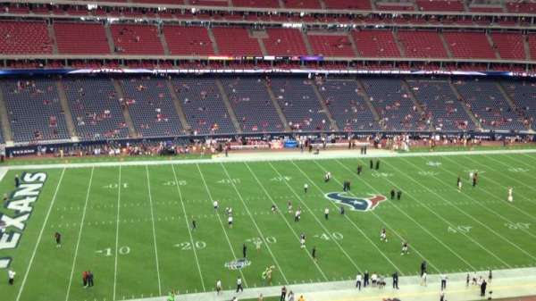 NRG Stadium, section: 511, row: K, seat: 1