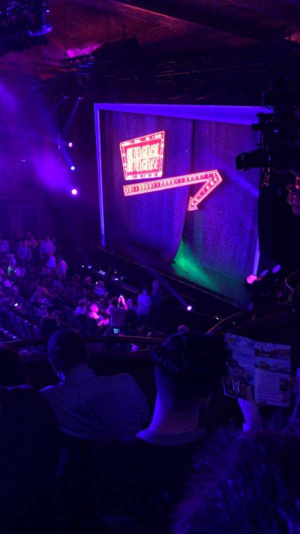 Winter Garden Theatre, section: Mezzanine R, row: D, seat: 40
