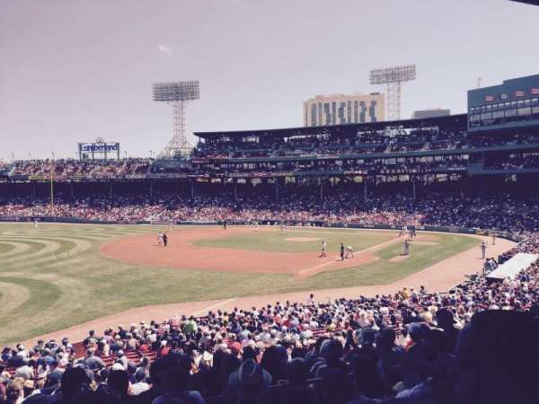 Fenway Park, section: Grandstand 31, row: 6, seat: 14