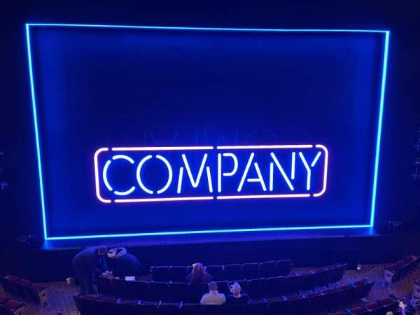 Bernard B. Jacobs Theatre, section: Mezzanine C, row: A, seat: 110
