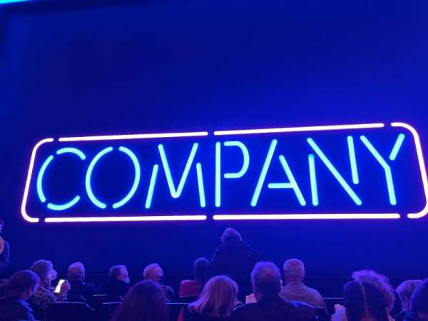 Bernard B. Jacobs Theatre, section: Orchestra C, row: D, seat: 109