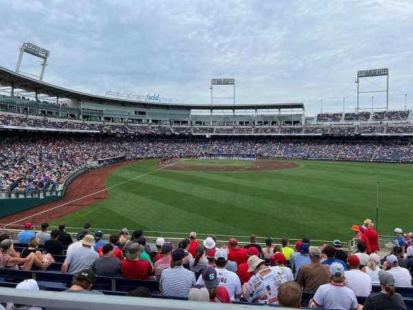 Charles Schwab Field, section: 135, row: 32, seat: 6