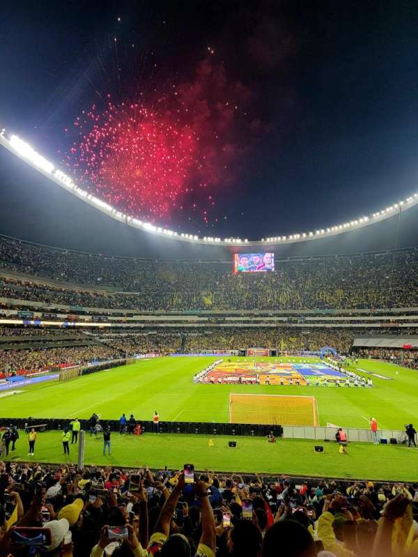 Estadio Azteca, section: 118, row: 29, seat: 18