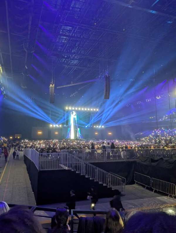 Paris La Défense Arena, section: 108, row: 13, seat: 1