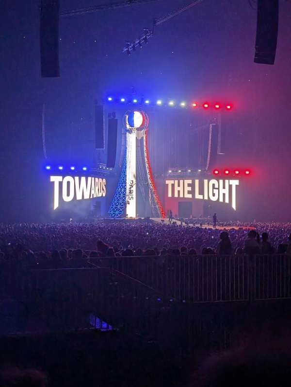 Paris La Défense Arena, section: 108, row: 13, seat: 1