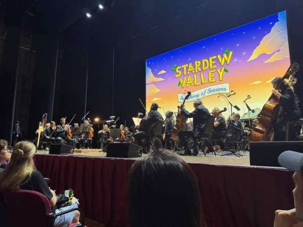 Wang Theatre, section: Orchestra Pit R, row: 3, seat: 12