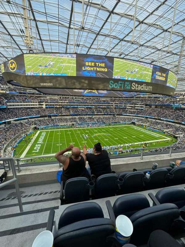 SoFi Stadium, section: 320, row: 3, seat: 23