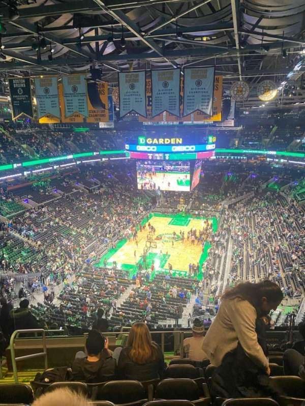 TD Garden, section: 322, row: 13, seat: 22