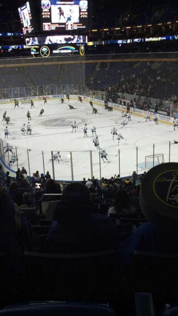 KeyBank Center, section: 112, row: 30, seat: 25