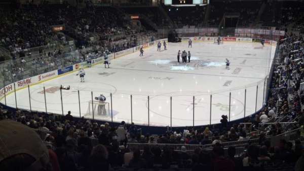 Coca-Cola Coliseum, section: 114, row: R, seat: 13