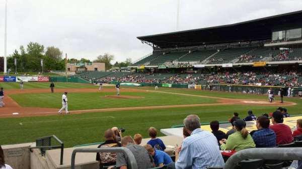 Smith's Ballpark, section: 19, row: 10, seat: 1
