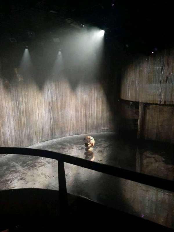 Almeida Theatre, section: Circle, row: A, seat: 2
