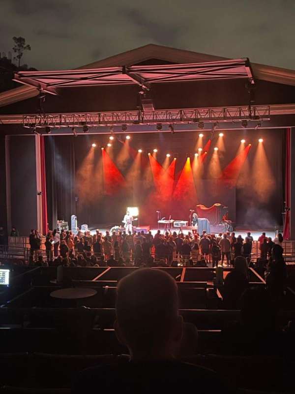 The Greek Theatre, section: B Right Center, row: E, seat: 130
