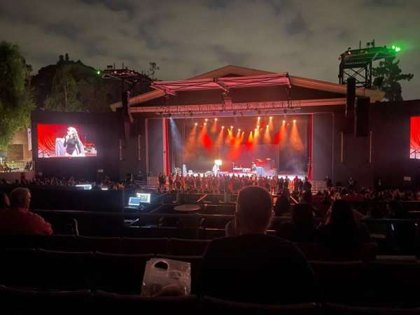 The Greek Theatre, section: B Right Center, row: E, seat: 130