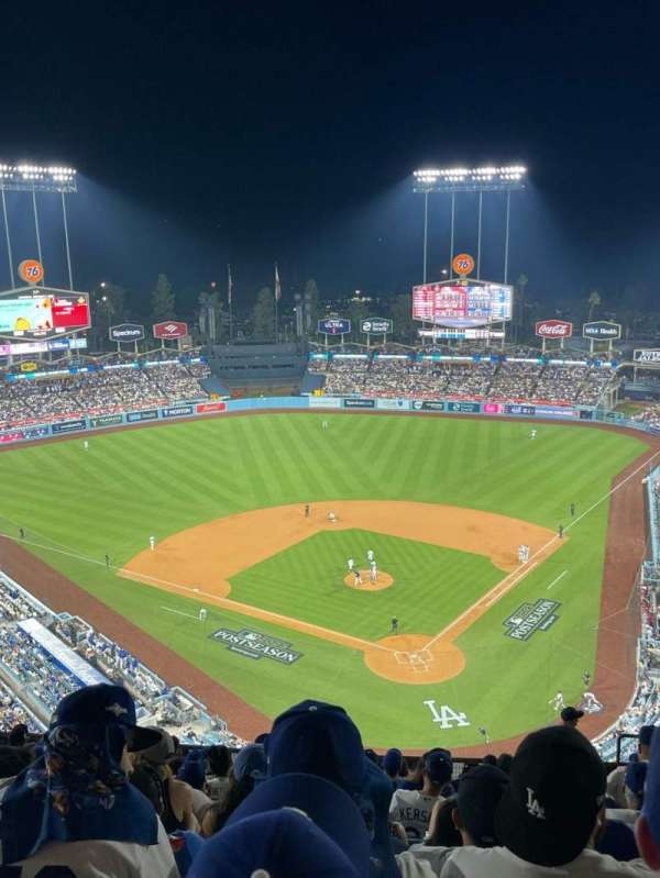 Dodger Stadium, section: 5TD, row: M, seat: 6