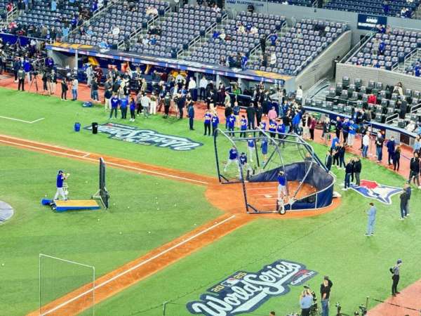 Rogers Centre, section: 535, row: 5, seat: 1