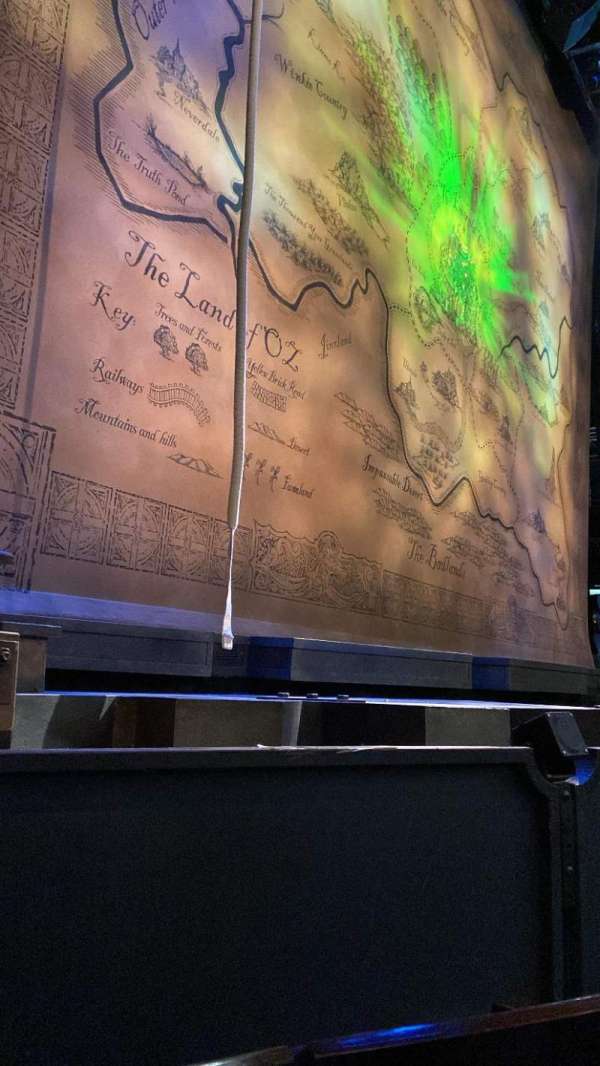 Gershwin Theatre, section: Orchestra L, row: CC, seat: 5