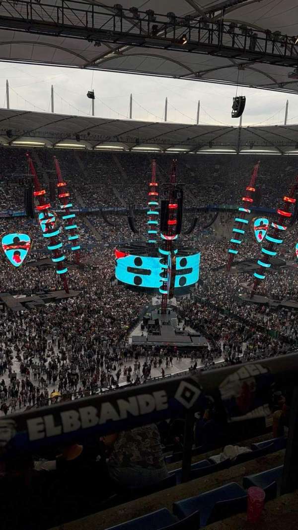 Volksparkstadion, section: 7C, row: 14, seat: 8