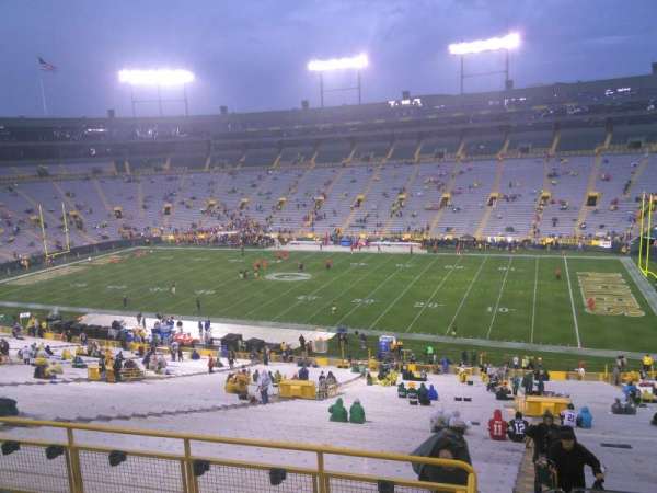Lambeau Field, section: 332, row: 5, seat: 27