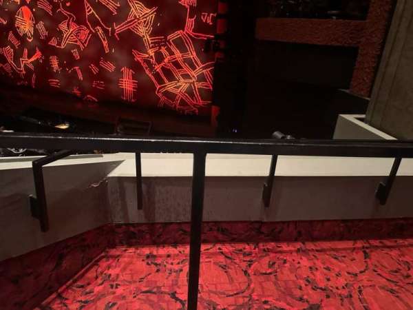 Minskoff Theatre, section: Mezzanine, row: BB, seat: 2