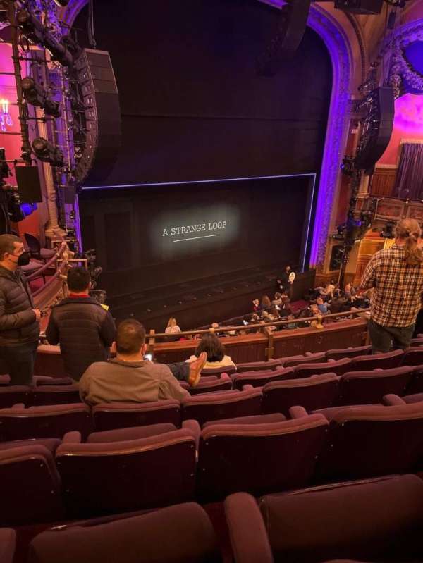 Lyceum Theatre, Broadway, section: Mezzanine L, row: F, seat: 21