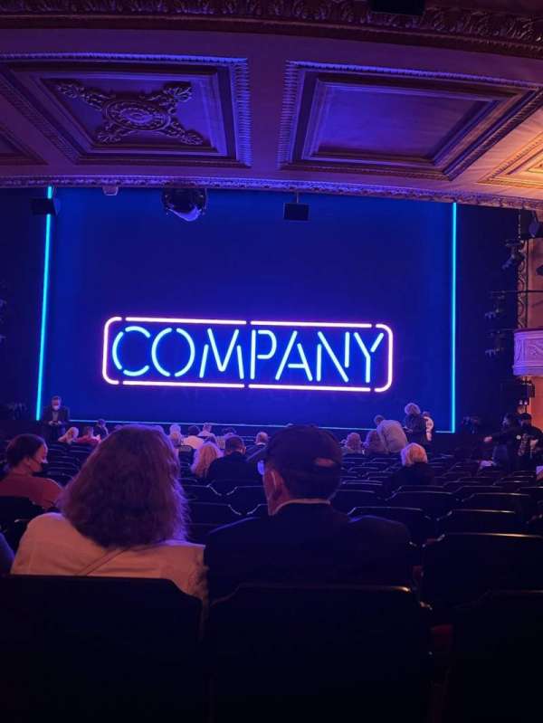 Bernard B. Jacobs Theatre, section: Orchestra C, row: O, seat: 106