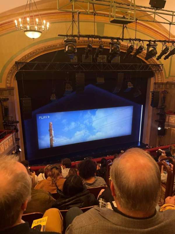 Booth Theatre, section: Mezzanine L, row: G, seat: 5