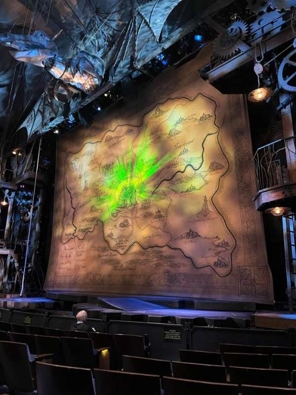 Gershwin Theatre, section: Orchestra R, row: C, seat: 12