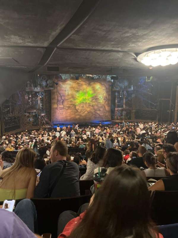 Gershwin Theatre, section: Orchestra L, row: ZZ, seat: 13