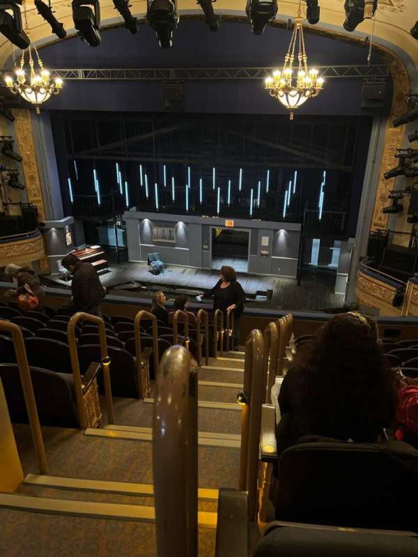 Gerald Schoenfeld Theatre, section: Mezzanine R, row: J, seat: 2