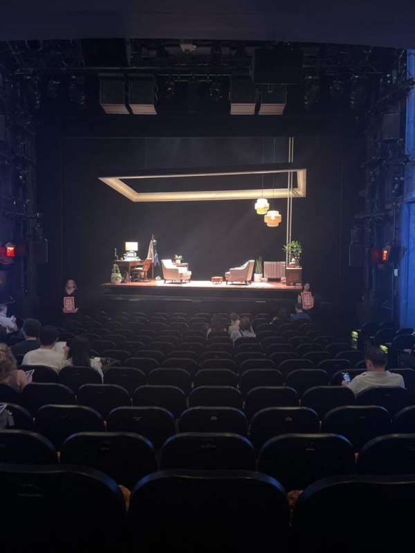Hayes Theater, section: Orchestra C, row: P, seat: 105
