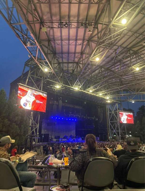 Ameris Bank Amphitheatre, section: 105, row: D, seat: 17