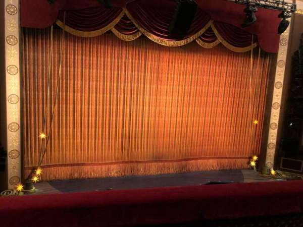 Imperial Theatre, section: Front Mezzanine LC, row: B, seat: 208