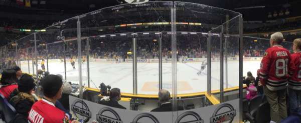 Bridgestone Arena, section: 106, row: DD, seat: 15