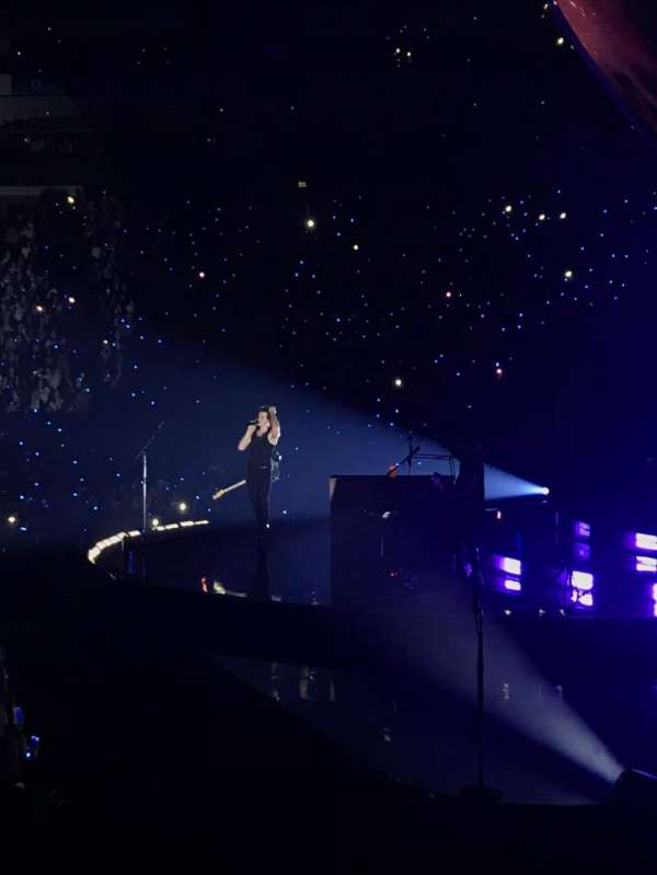 The O2, London, section: 113, row: J, seat: 394