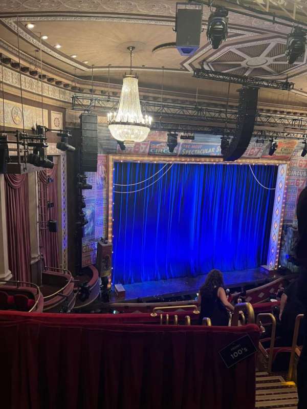 Imperial Theatre, section: Rear Mezzanine LC, row: A, seat: 212