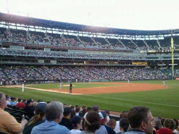 Rate Field, section: 117, row: 10, seat: 6