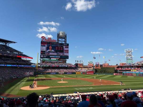 Citizens Bank Park, section: 120, row: 27, seat: 1