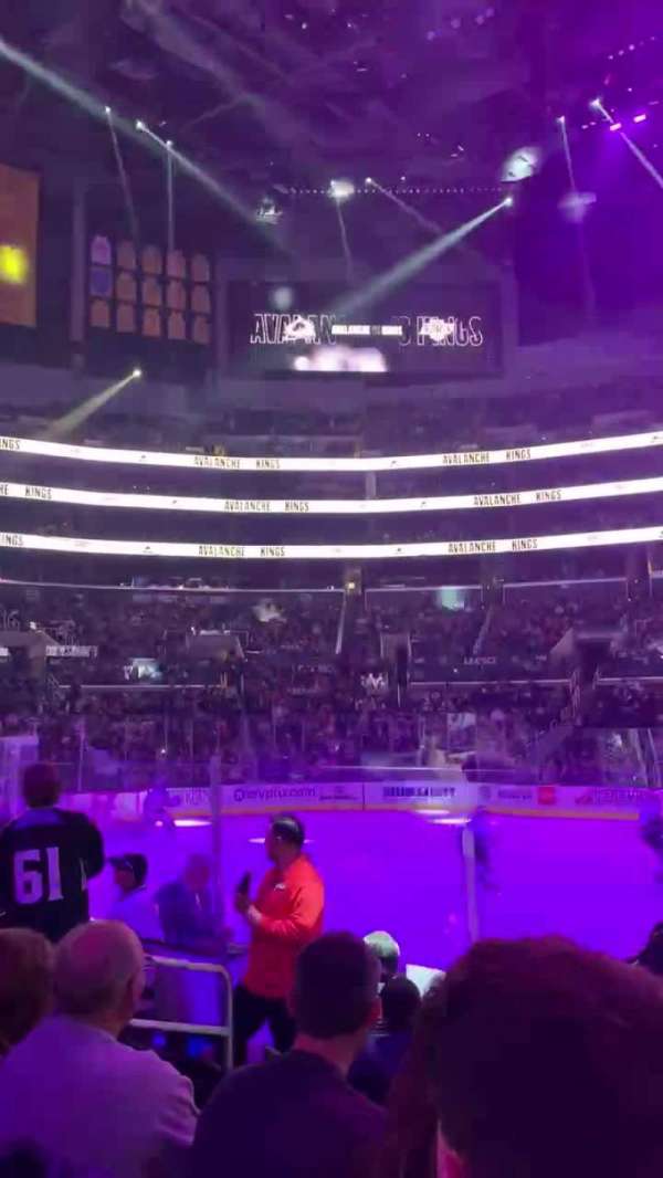 Crypto.com Arena, section: 101, row: 8, seat: 14