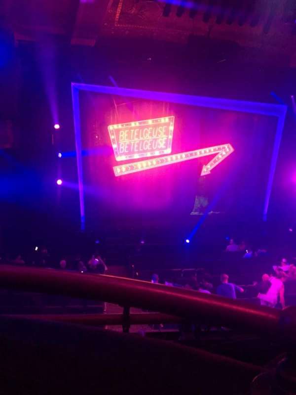 Winter Garden Theatre, section: Mezzanine LC, row: A, seat: 13