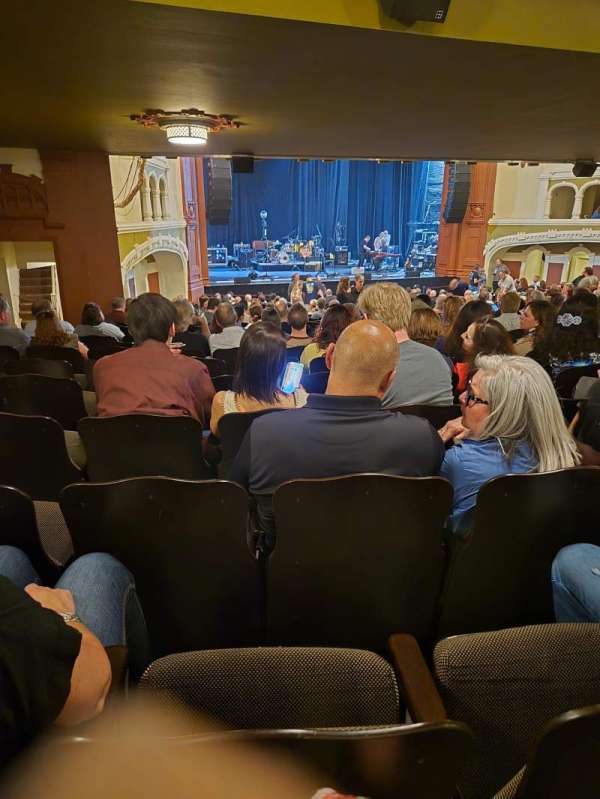 Moore Theatre, section: main left, row: Y, seat: 9