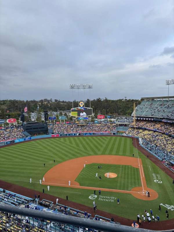 Dodger Stadium, section: 11TD, row: B, seat: 13