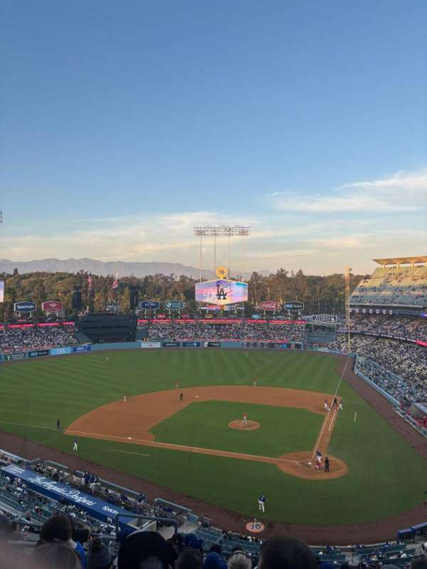 Dodger Stadium, section: 7RS, row: J, seat: 16