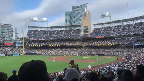 Petco Park, section: 122, row: 38, seat: 21