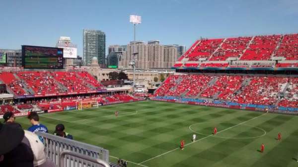 BMO Field, section: 221, row: 10, seat: 20
