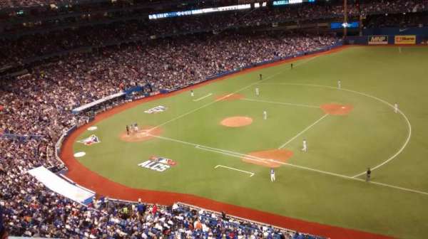 Rogers Centre, section: 515, row: 2, seat: 10