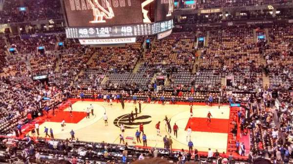 Scotiabank Arena, section: 320, row: 4, seat: 7