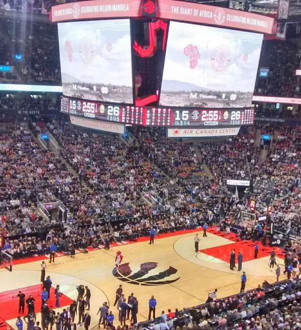 Scotiabank Arena, section: 323, row: 4, seat: 17