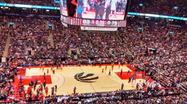 Scotiabank Arena, section: 322, row: 6, seat: 8