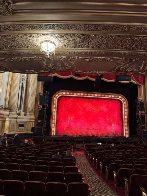 Citizens Bank Opera House, section: Orchestra LC, row: Q, seat: 3